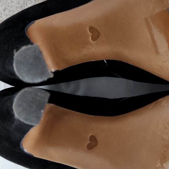 Moschino Black Suede Booties - Picture 5 of 7